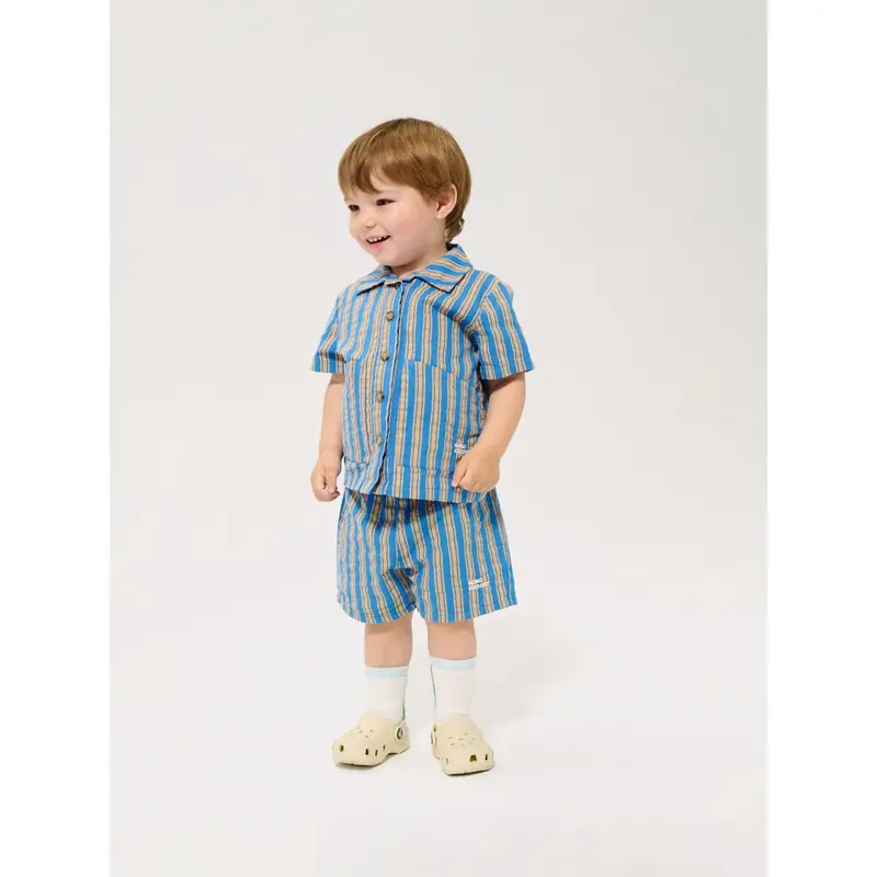 Bobo Choses Multicolor New Hairline Woven Shirt 4
