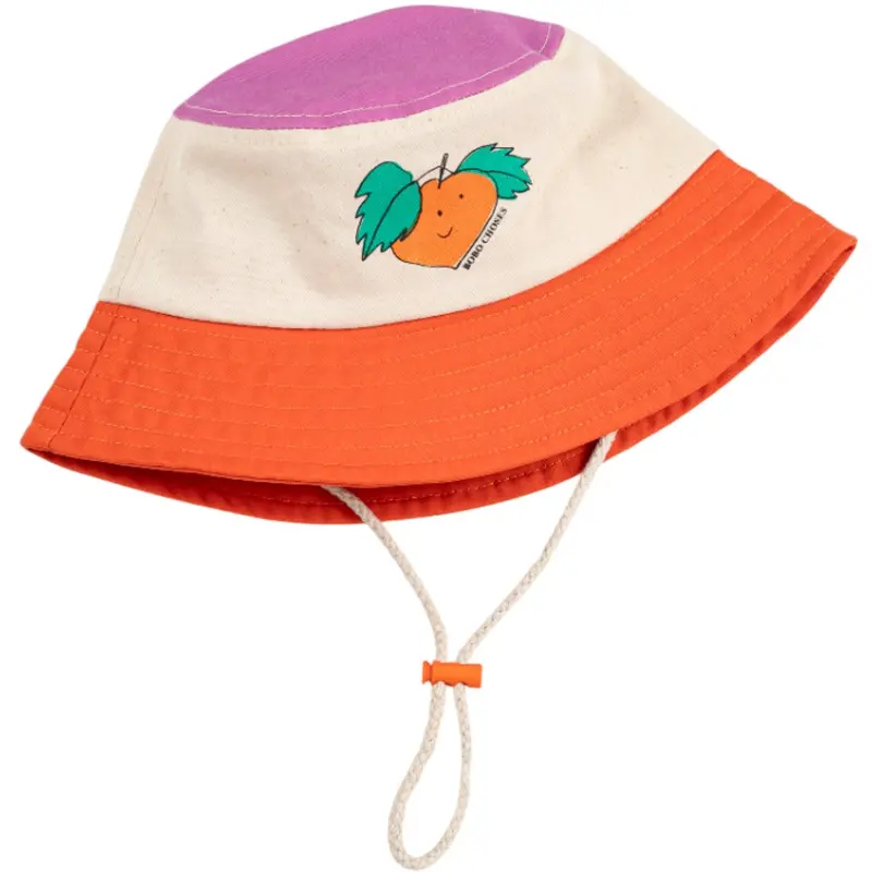 Bobo Choses Multicolor Tangerine Bucket Hat 1