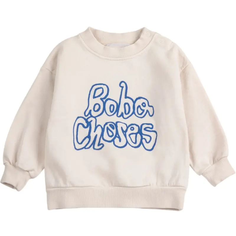 Bobo Choses Offwhite Bobo Choses By Hand Sweatshirt 1