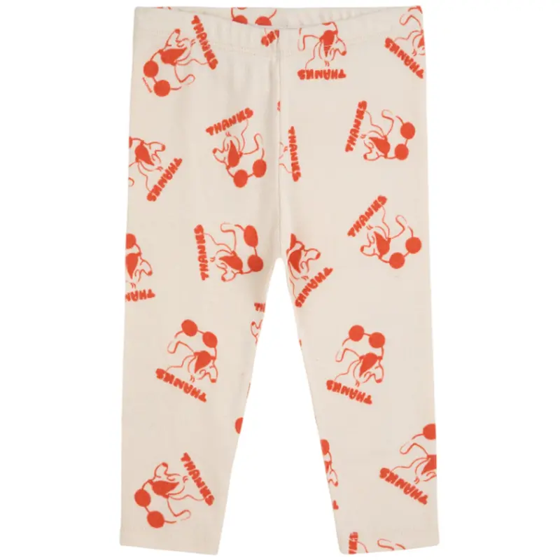 Bobo Choses Offwhite Roling Dog All Over Legging 1