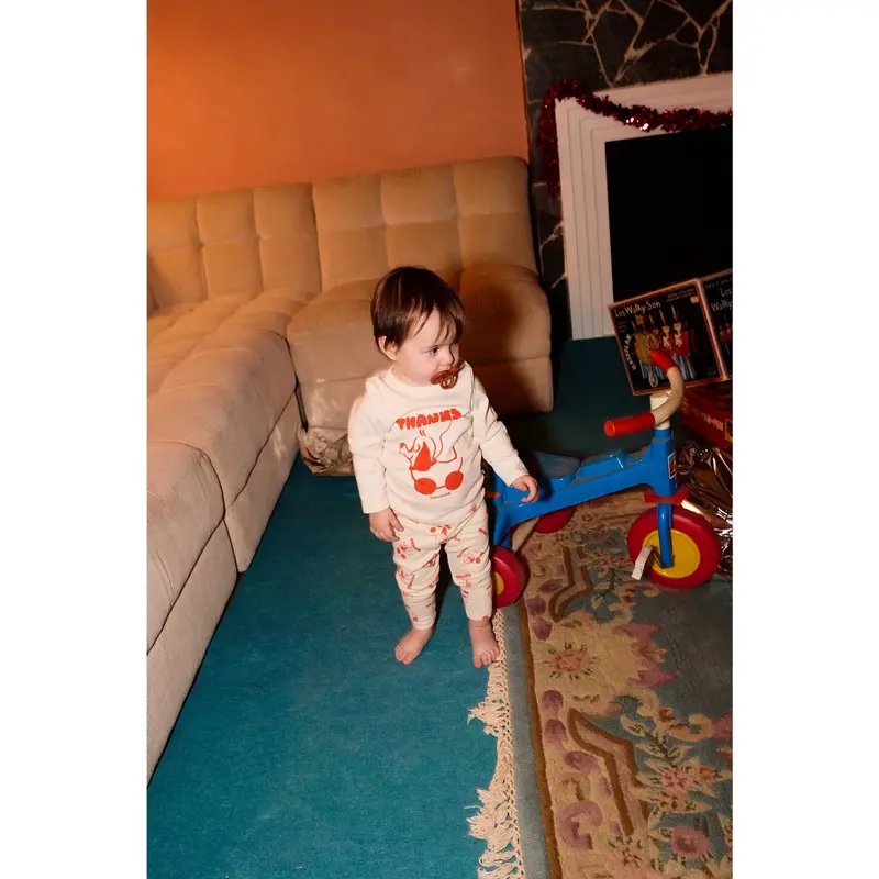 Bobo Choses Offwhite Roling Dog All Over Legging 3