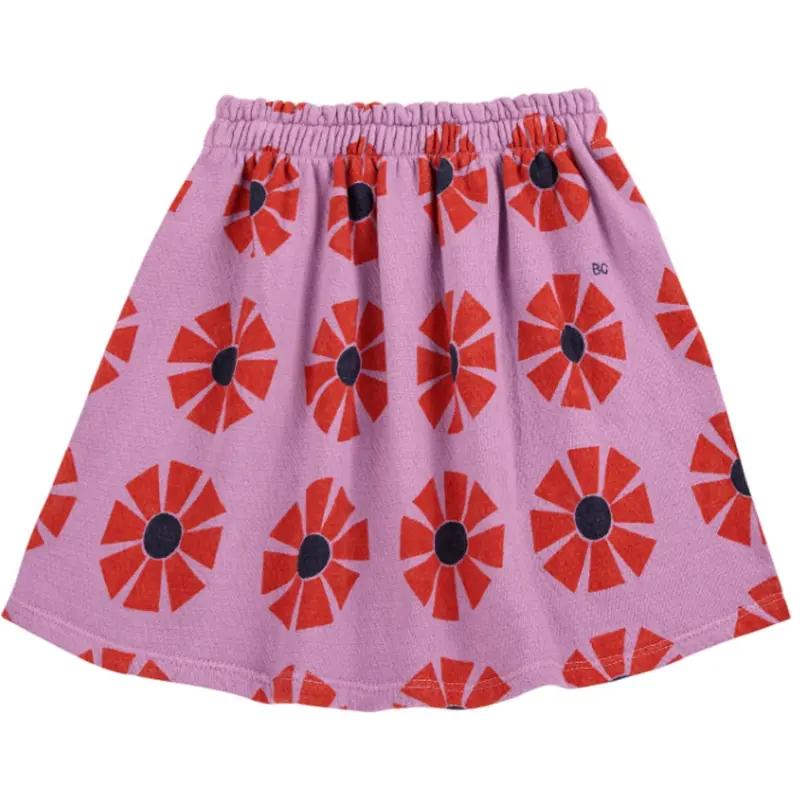 Bobo Choses Purple Kaleidoscope All Over Skirt 1