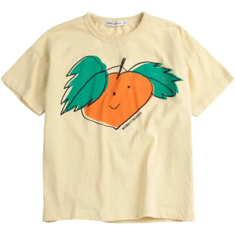 Bobo Choses Yellow Tangerine T-Shirt 1