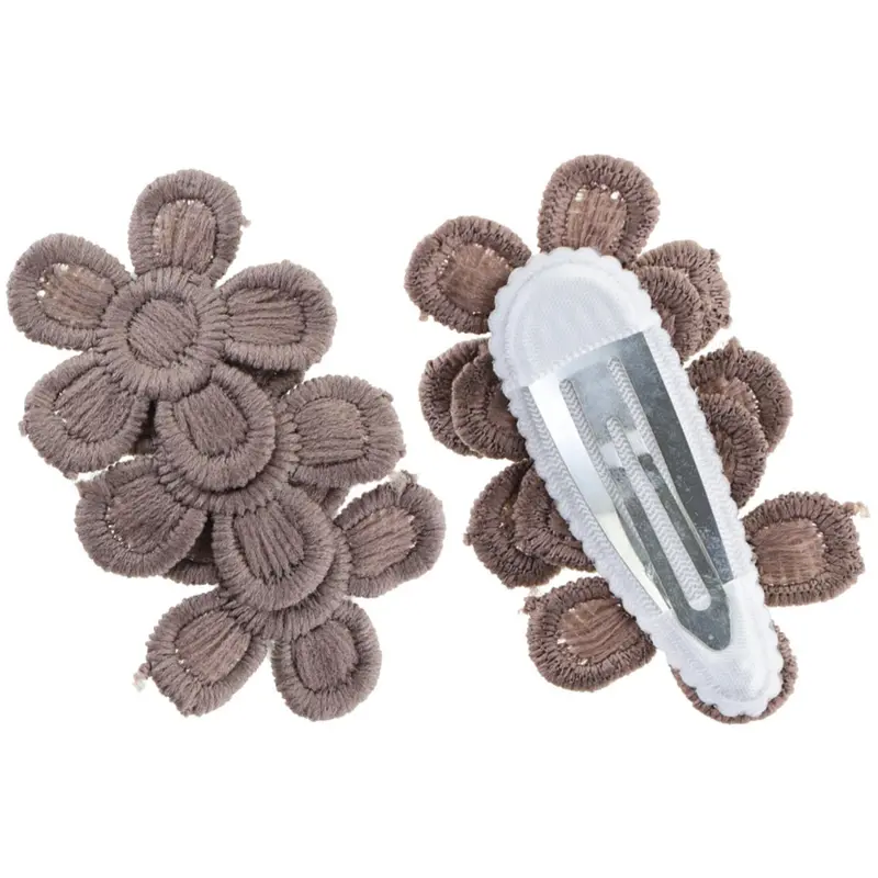 Bow's By Stær Brown Dahlia Hair Clip (2 Pack) 1