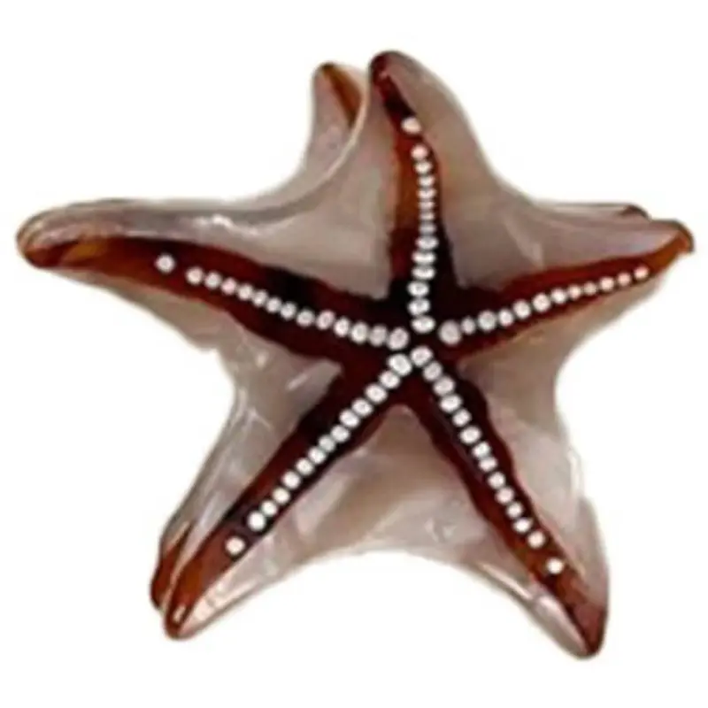 Bow's By Stær Brown Mini Starfish Hair Clip 1