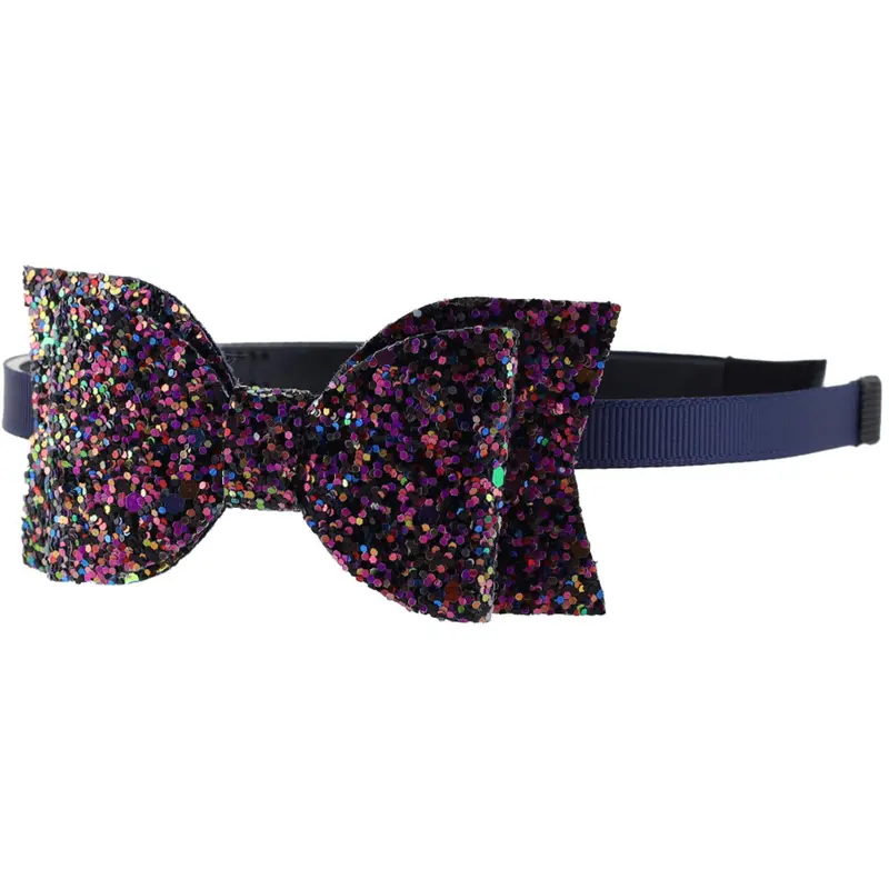 Bow's By Stær Navy Bow Hairband 1