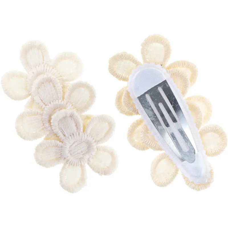 Bow's By Stær Off-White Dahlia Hair Clip (2 Pack) 1