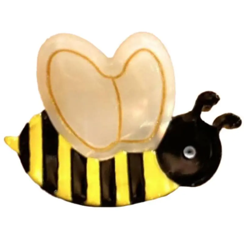 Bow's By Stær Yellow/Black Mini Bee Hair Clip 1
