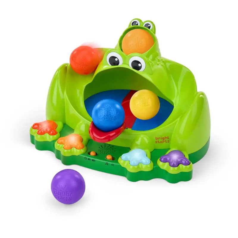 Bright Starts Poppin' Ball Frog™ Ball Play Toy 1