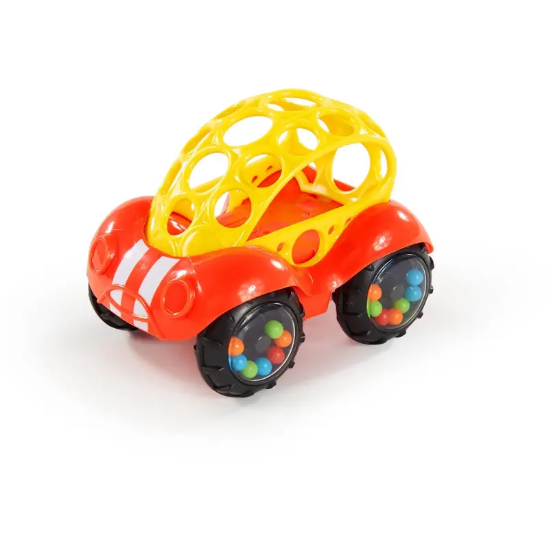 Bright Starts Red Toy Car Rattle & Roll Buggie™ 1