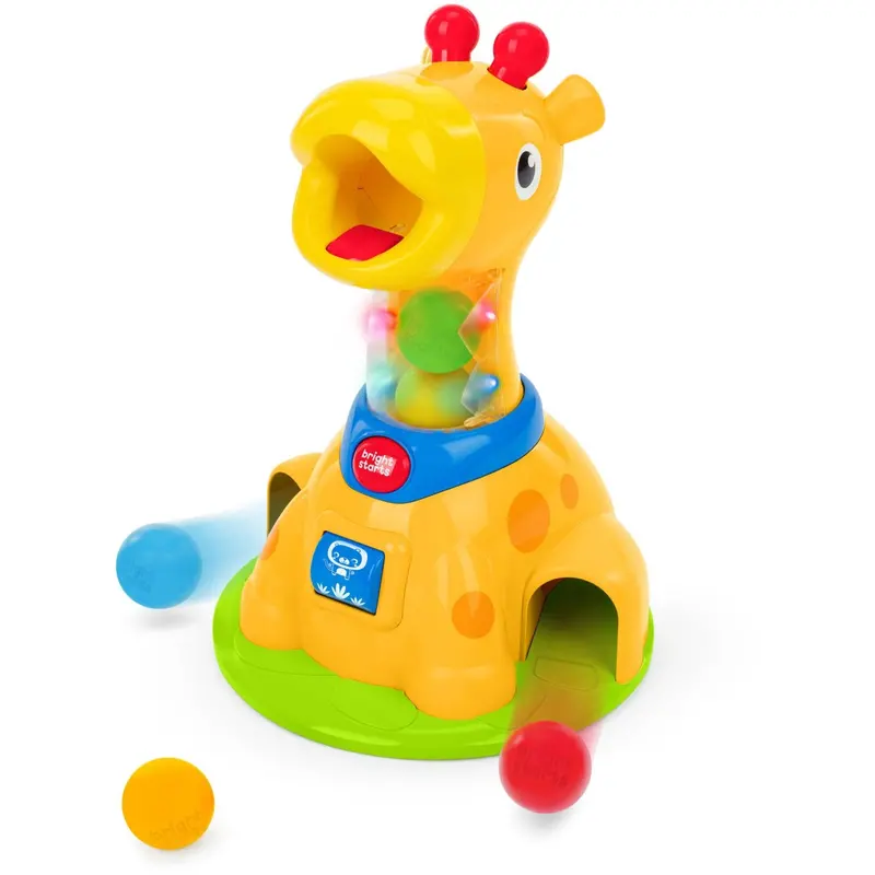 Bright Starts Spinnin’ Spots Giraffe™ Ball Play Toy 1