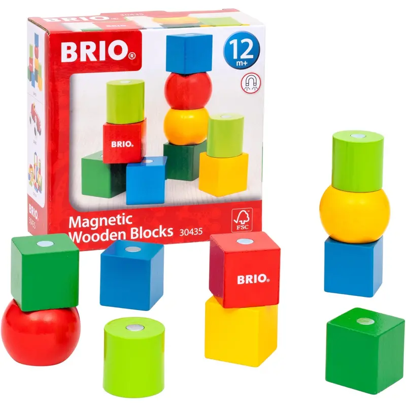 Brio® 30435 Magnetiske Træklodser 1