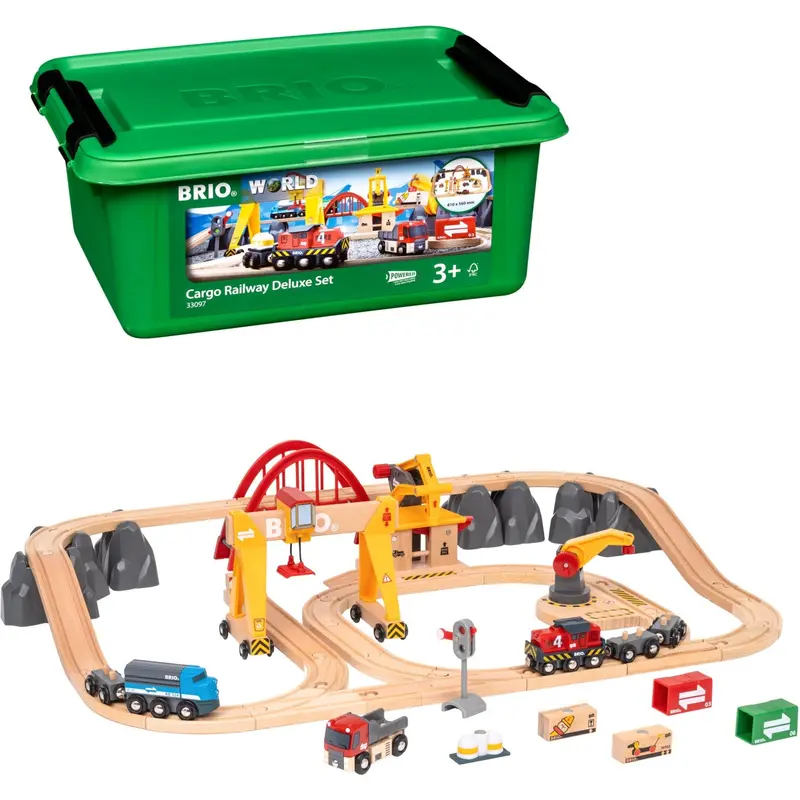 Brio® 33097 Togbane I Plastkasse, 50 Dele 1