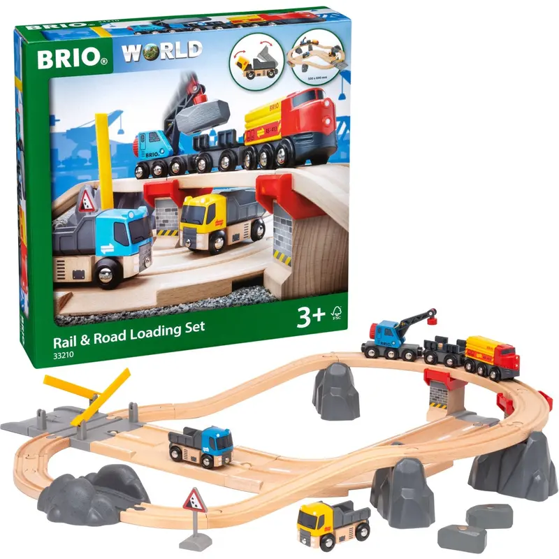Brio® 33210 Tog- And Vejbane, Lodsesæt 1