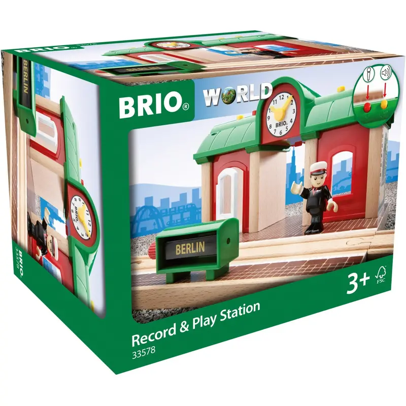 Brio® 33578 Togstation M/Optagefunktion 1