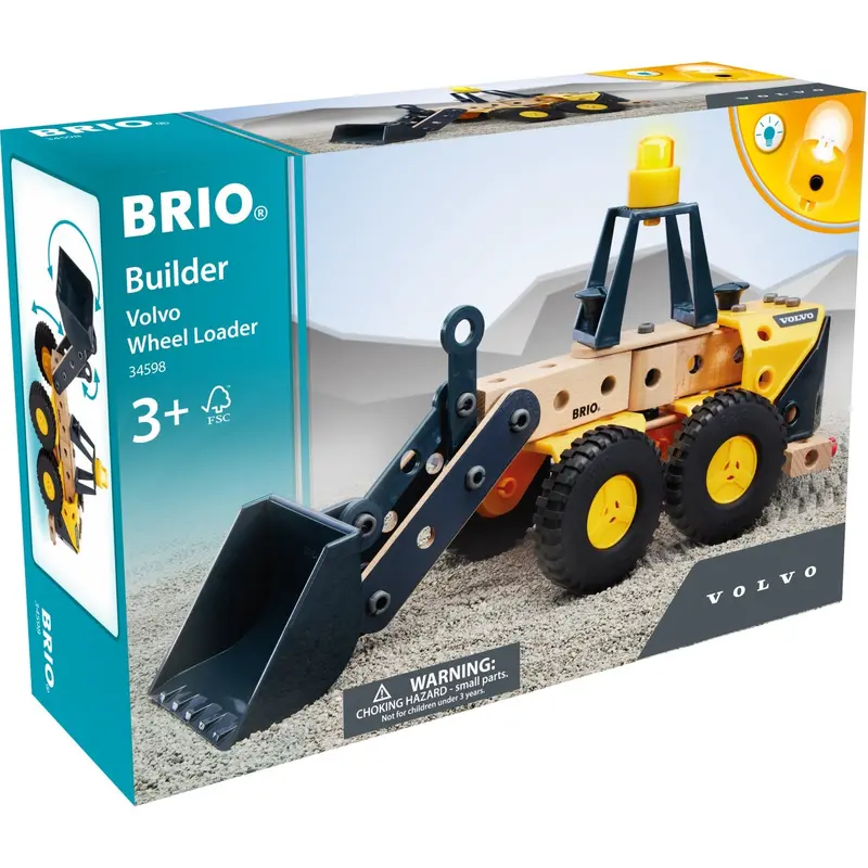 Brio® 34598 Builder Volvo Wheel Loader 1