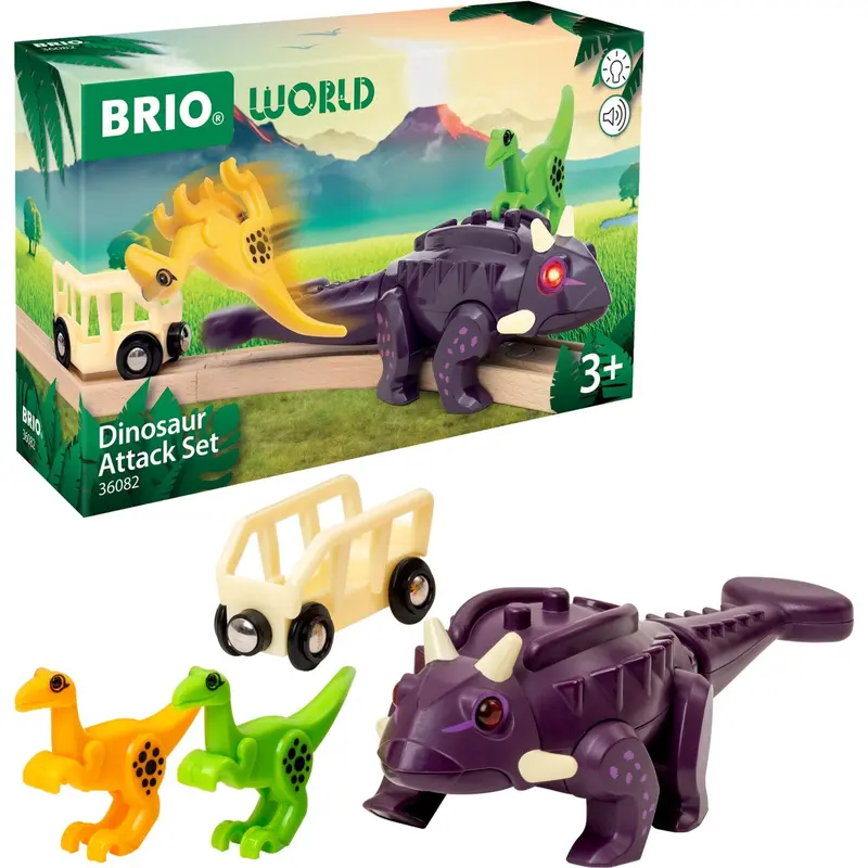 Brio® 36082 Dinosaur Attack Legesæt 1