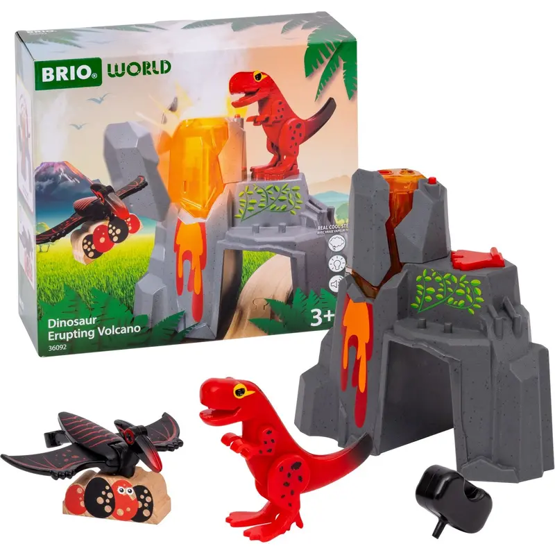 Brio® 36092 Aktiv Vulkan Med Dinosaurer 1