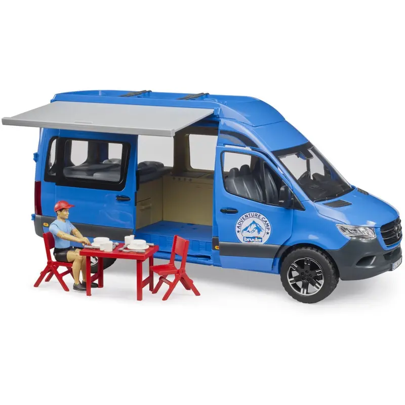 Bruder Mb Sprinter Camper With Chauffør Og Accessories 1