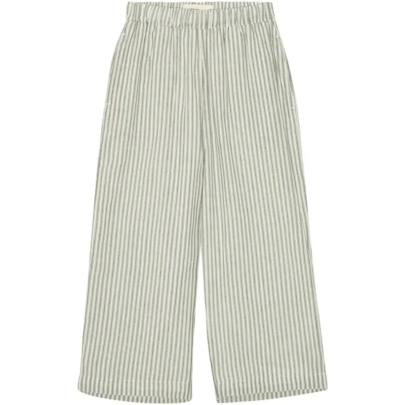 Brunobruno Nation Agave Green Stripe Francis Stripe Pants 1