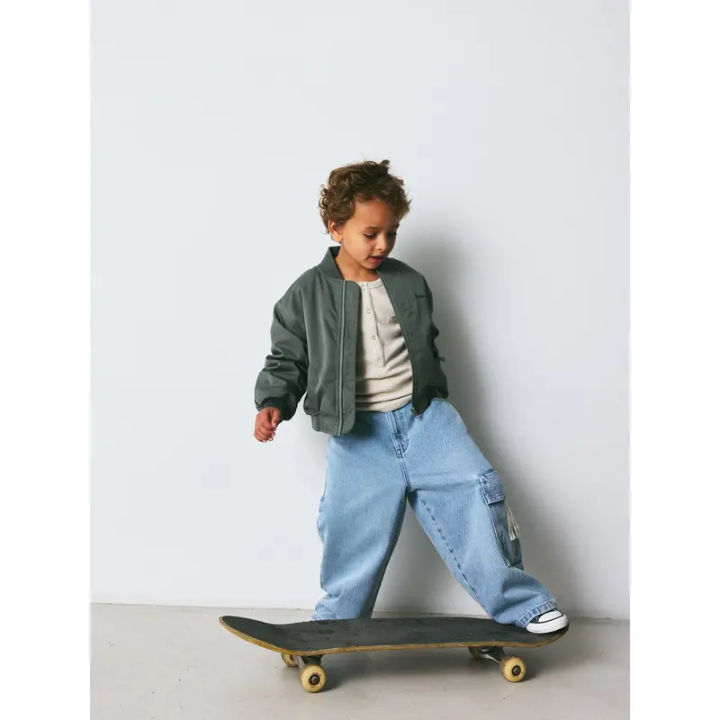 Brunobruno Nation Balsam Green Adrian Bomber Jacket 2