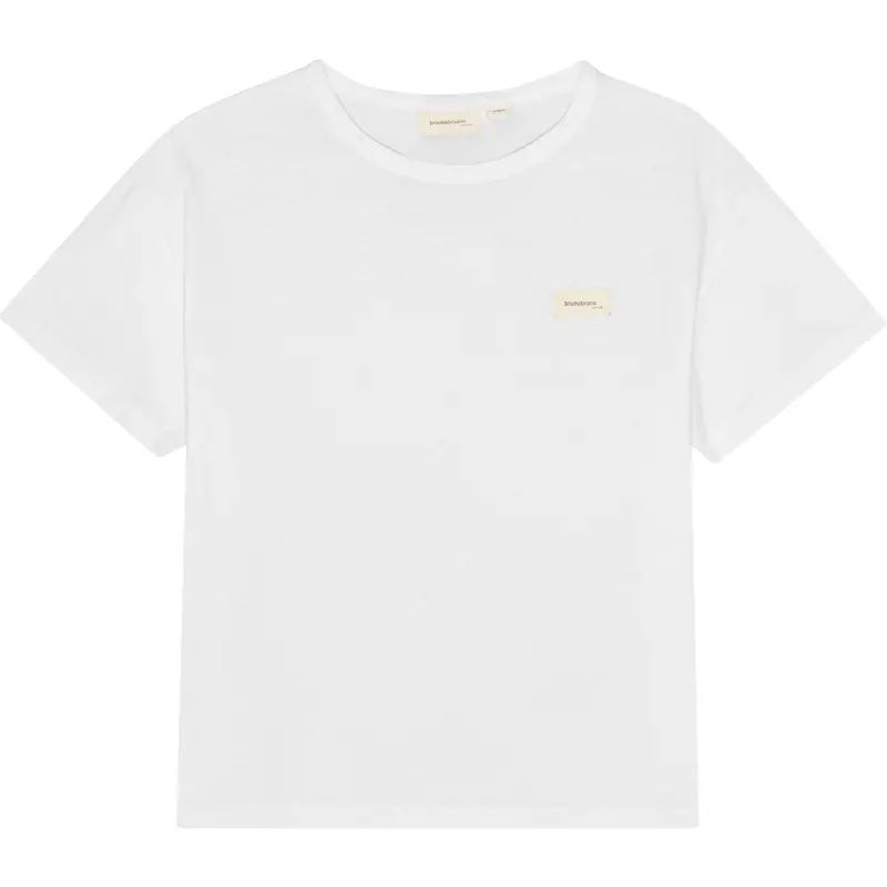 Brunobruno Nation Bright White Agnes T-Shirt 1