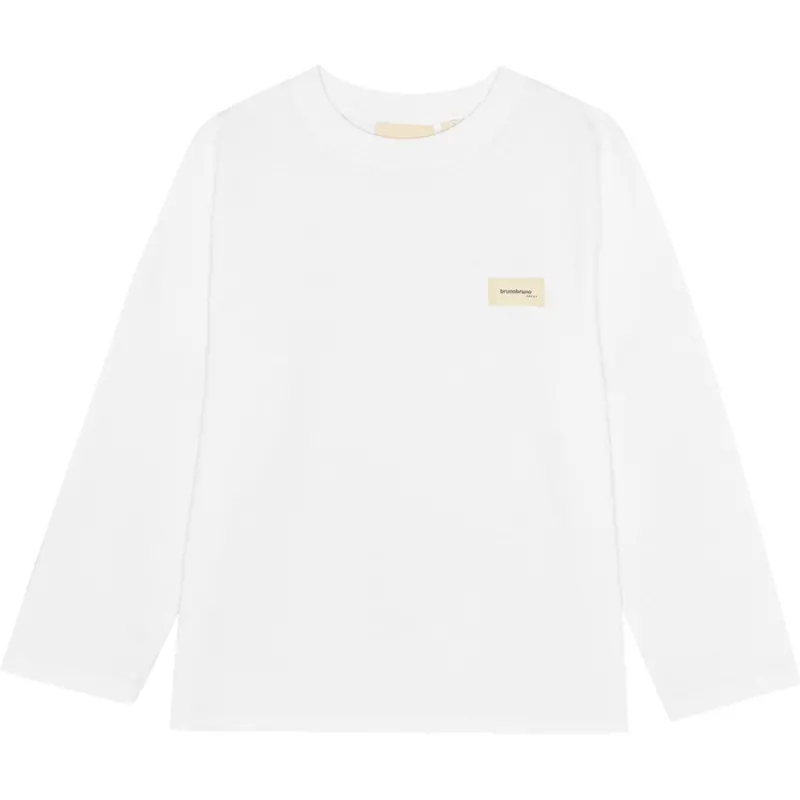 Brunobruno Nation Bright White Nelson T-Shirt 1