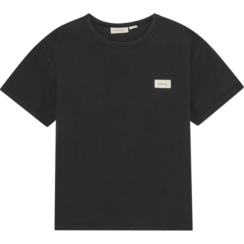 Brunobruno Nation Jet Black Agnes T-Shirt 1