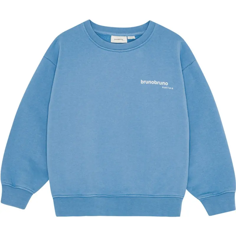 Brunobruno Nation Provence Blue Norah Sweatshirt 1
