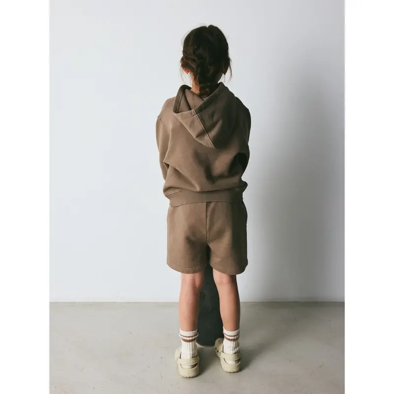 Brunobruno Nation Walnut Brown Theo Sweatshorts 4