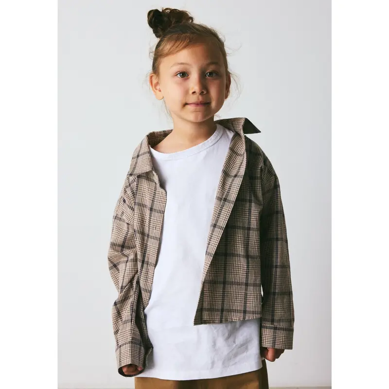 Brunobruno Nation Walnut Check Nohrla Walnut Check Shirt 2