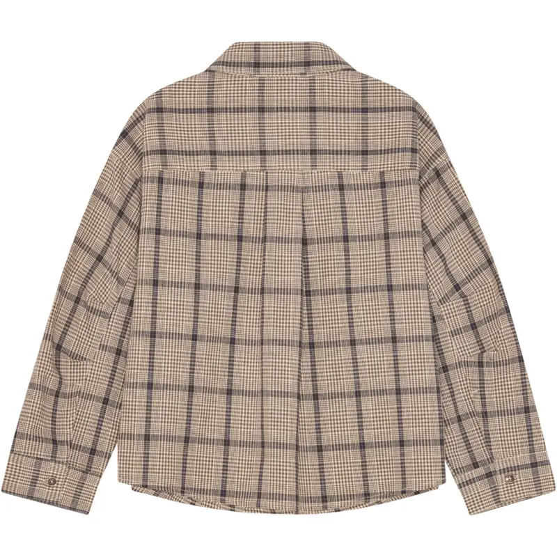 Brunobruno Nation Walnut Check Nohrla Walnut Check Shirt 3