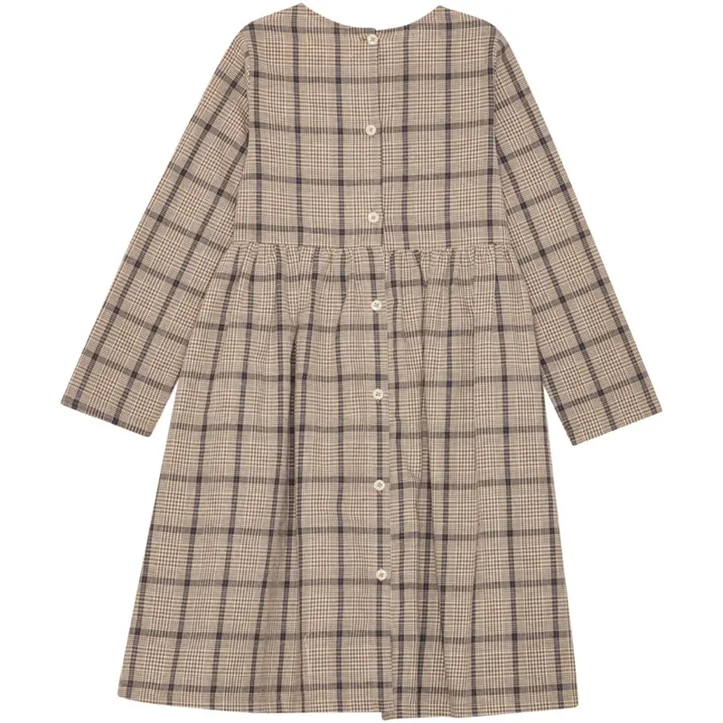 Brunobruno Nation Walnut Check Vita Walnut Check Dress 4