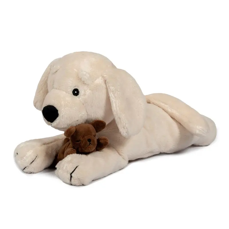 By Astrup Plush Dog With Puppies 1