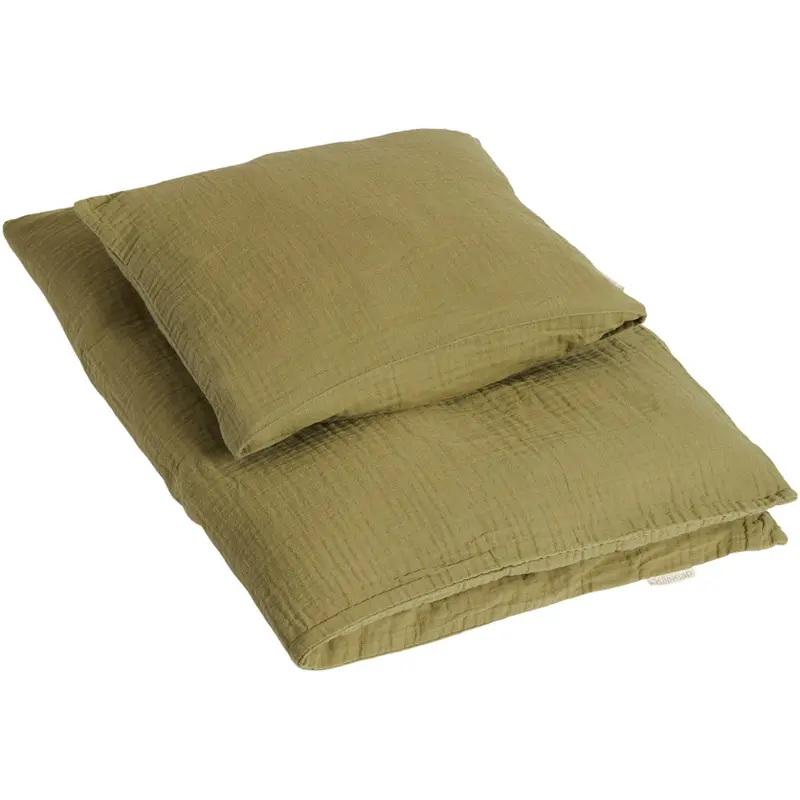 By Klipklap Dusty Olive Bedding 1
