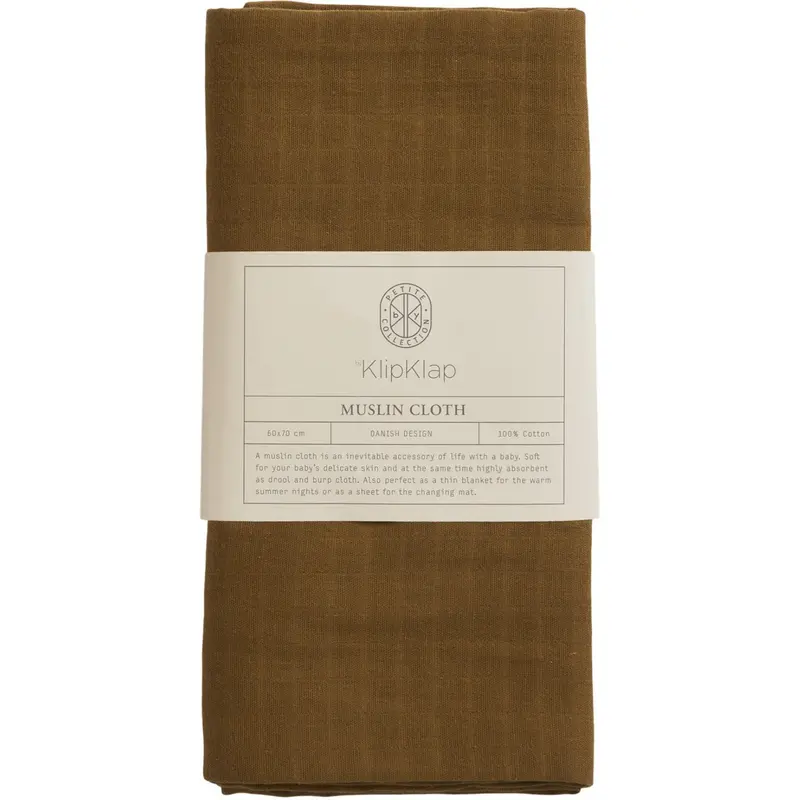 By Klipklap Golden Brown Swaddle 1