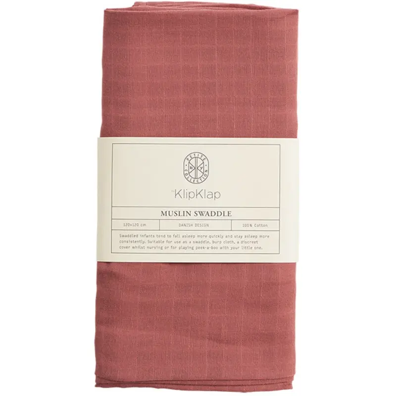 By Klipklap Rose Swaddle 1