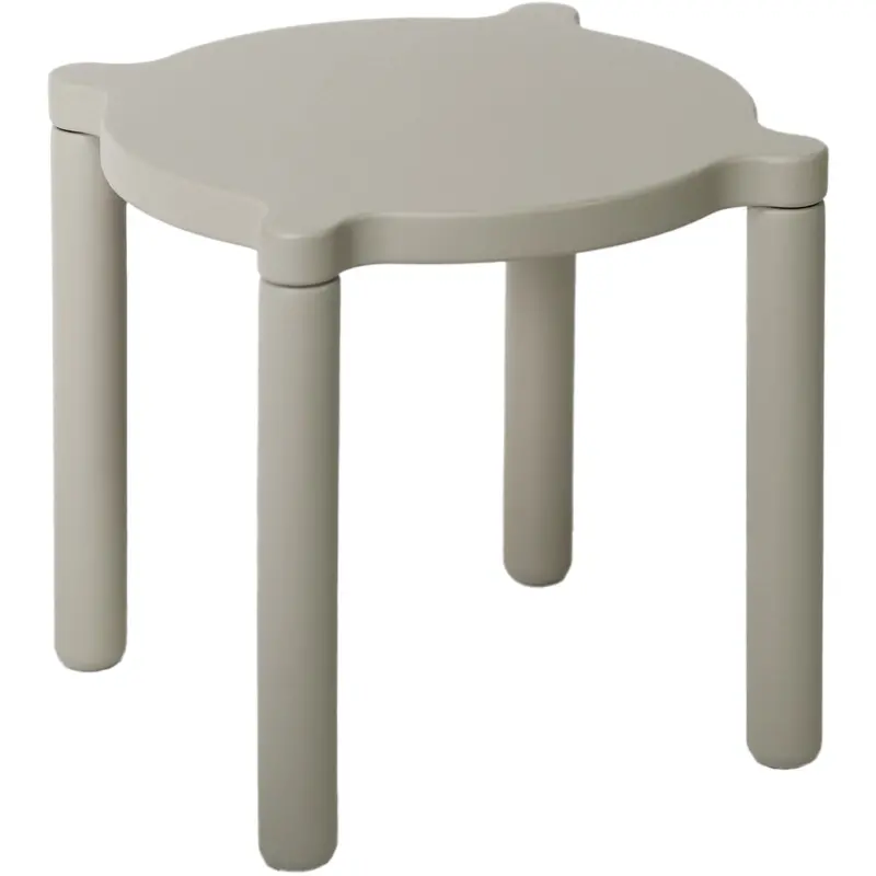 By Klipklap Sand-Grey Stacking Stool 1