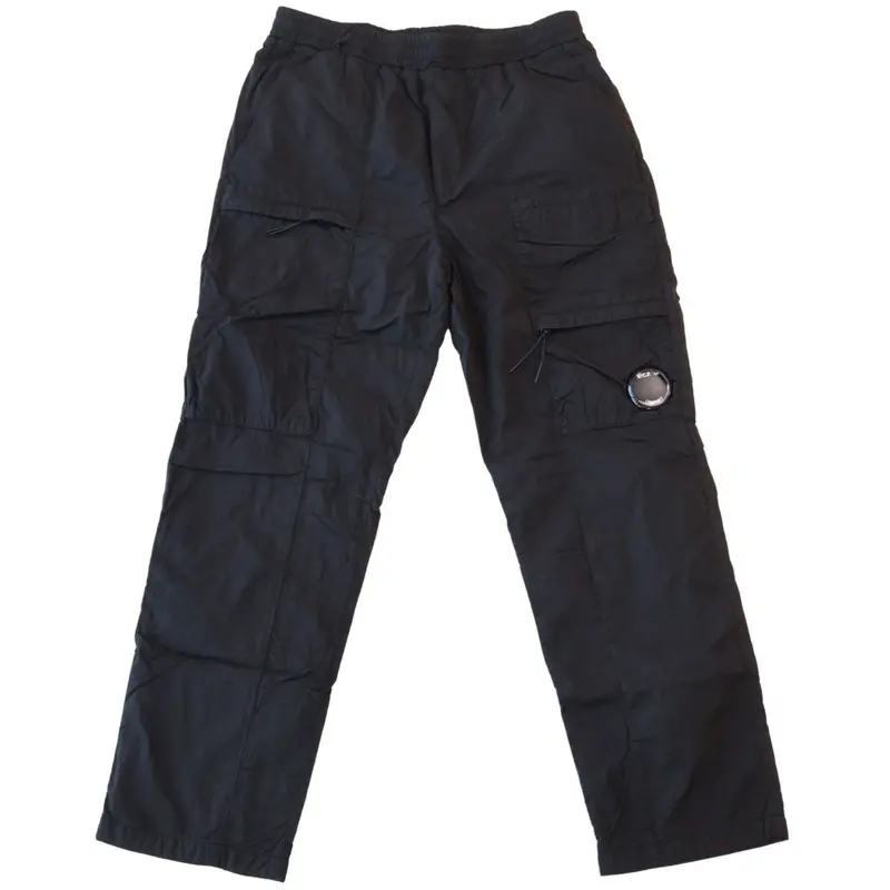 C.P. Company Black Long Trousers 1