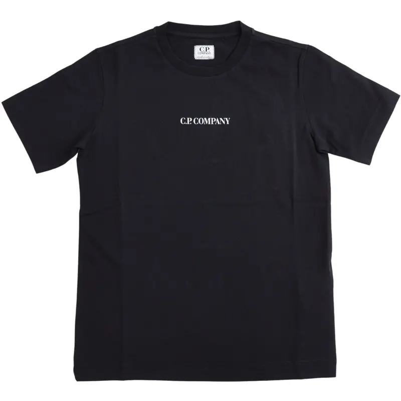 C.P. Company Black T-Shirt Short Sleeve 1