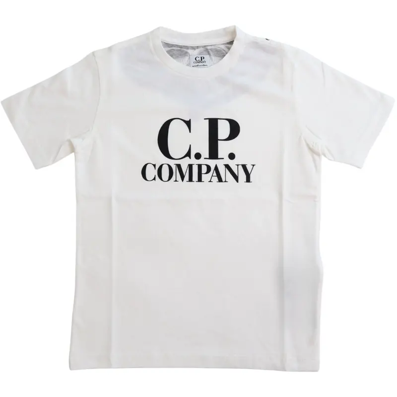 C.P. Company Gauze White T-Shirt Short Sleeve 1