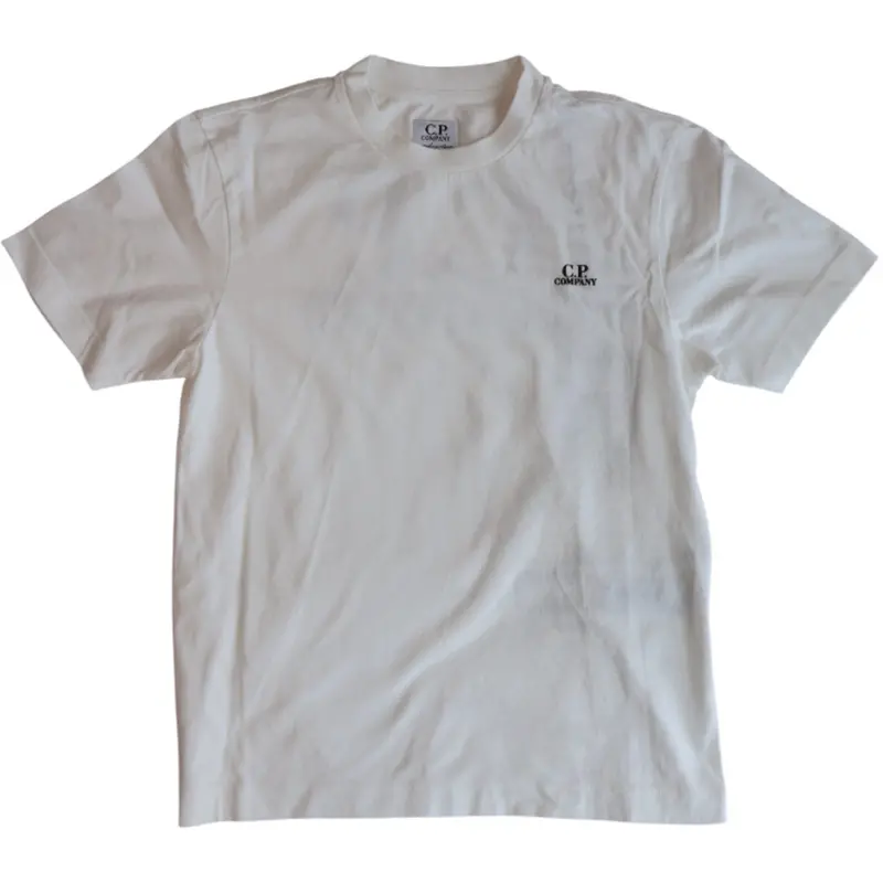 C.P. Company Gauze White T-Shirt Short Sleeve 1