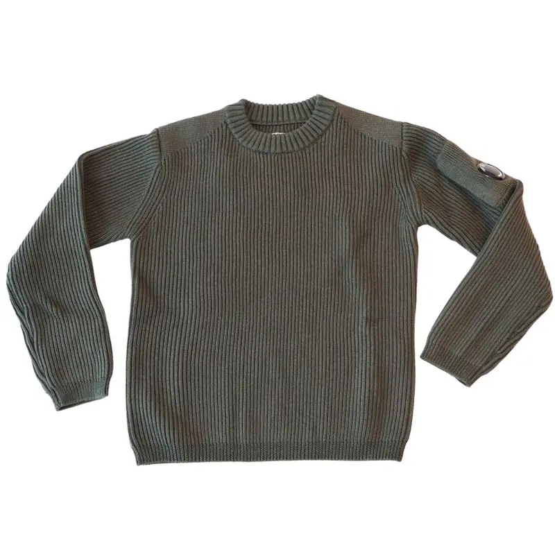C.P. Company Grape Leaf Green Sweater 1