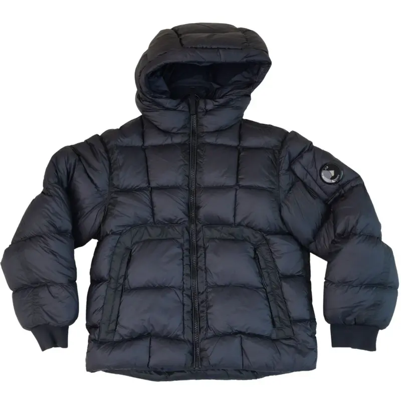 C.P. Company Total Eclipse Blue Feather Jacket 1