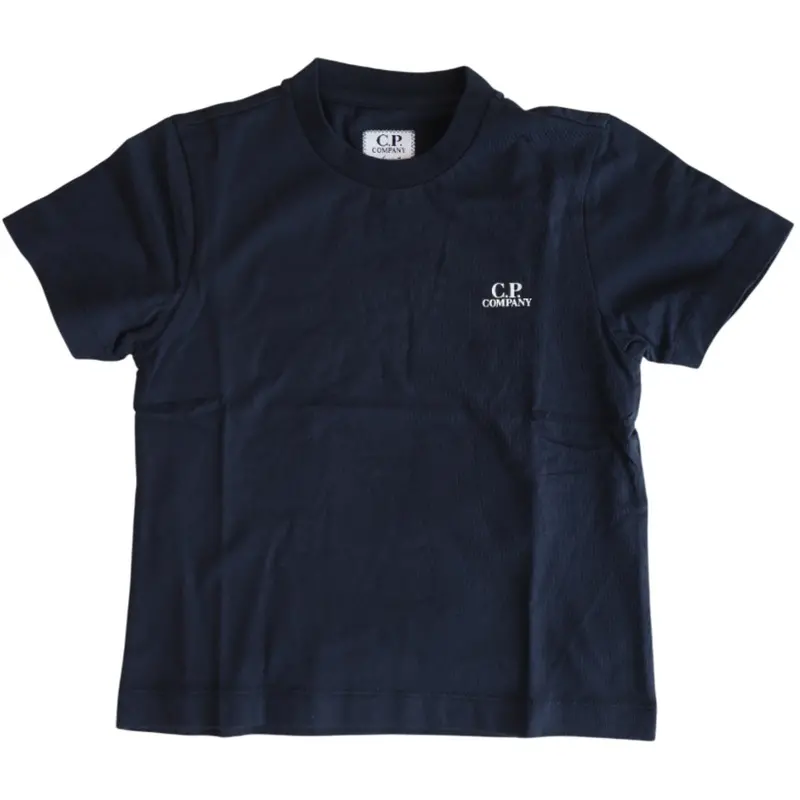 C.P. Company Total Eclipse Blue T-Shirt Short Sleeve 1