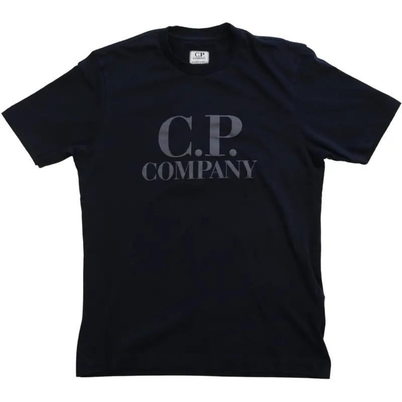 C.P. Company Total Eclipse Blue T-Shirt Short Sleeve 1