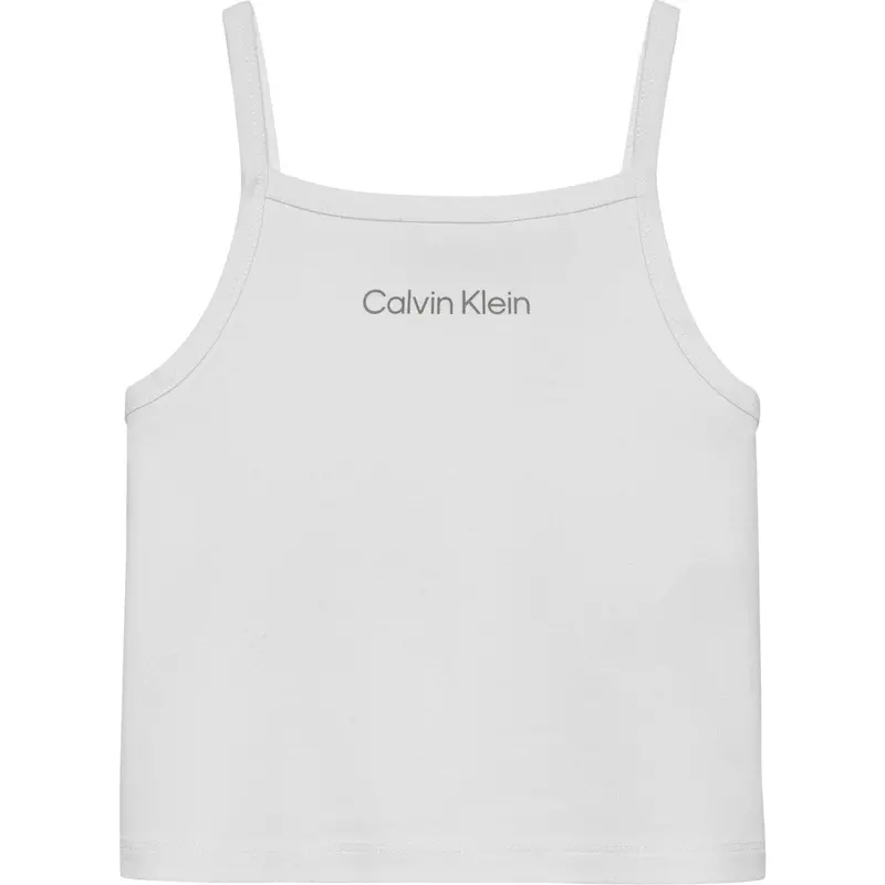 Calvin Klein Bright White Punto Strap Top 1