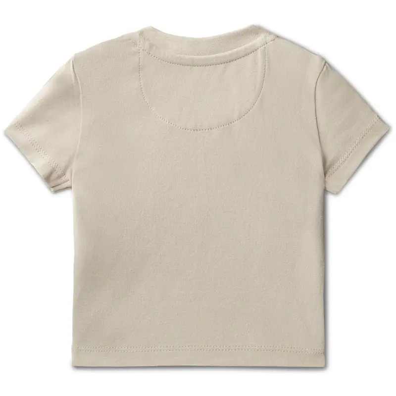Calvin Klein Oatmeal Ck Logo Ss T-Shirt 2