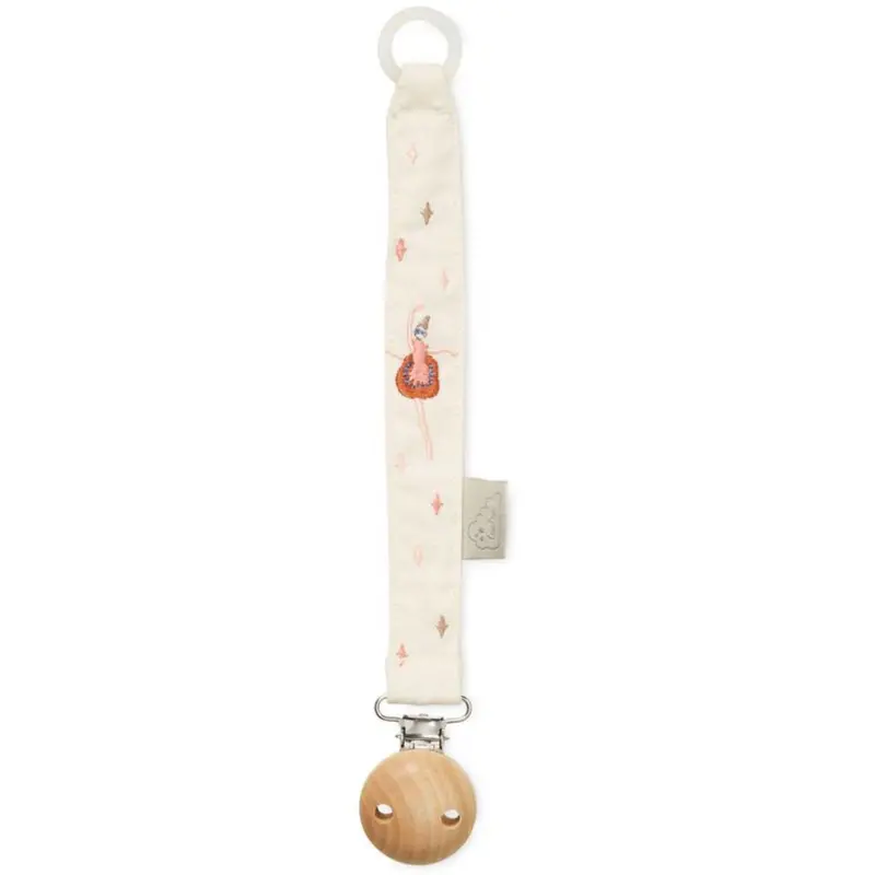 Cam Cam Copenhagen Ballerina Embroidered Pacifier String 1