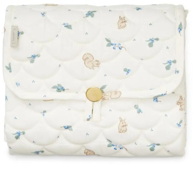 Cam Cam Copenhagen Blueberries Changing Mat Quilted 1